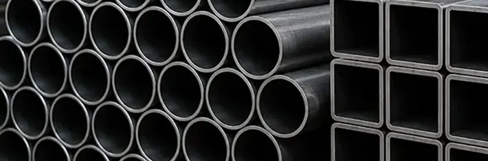 Hollow steel pipes